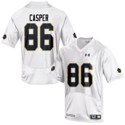 Notre Dame Fighting Irish Men's Dave Casper #86 White Under Armour Authentic Stitched College NCAA Football Jersey KJN7699ZR